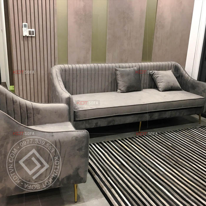 Sofa nỉ nhung - Cửa Hàng Bàn Ghế KDTVN
